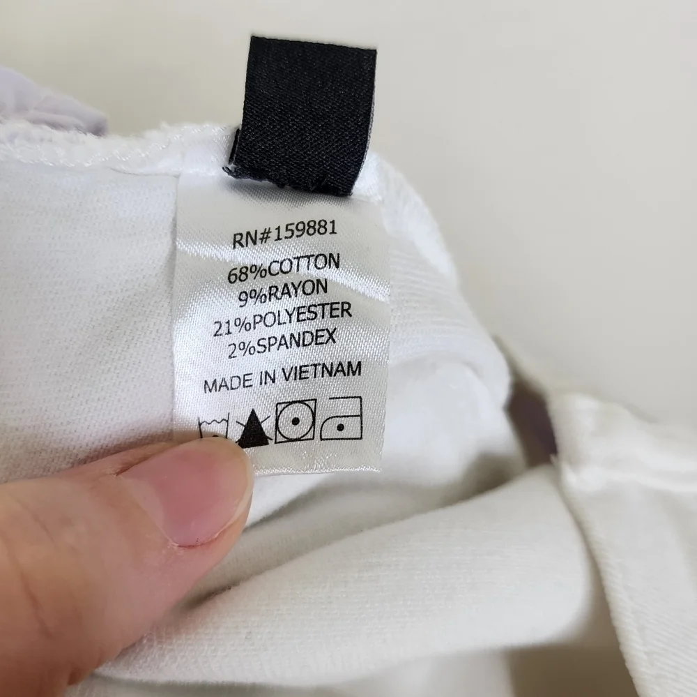 The Nu Vintage White Floral Jeans 31